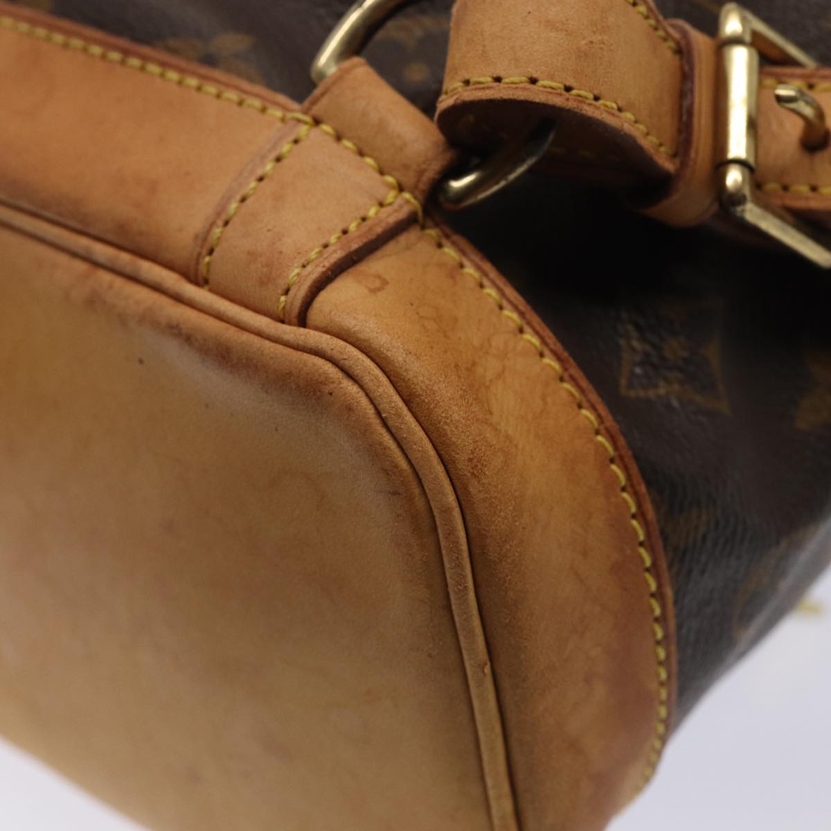 Louis Vuitton Montsouris Brown Canvas Backpack Bag