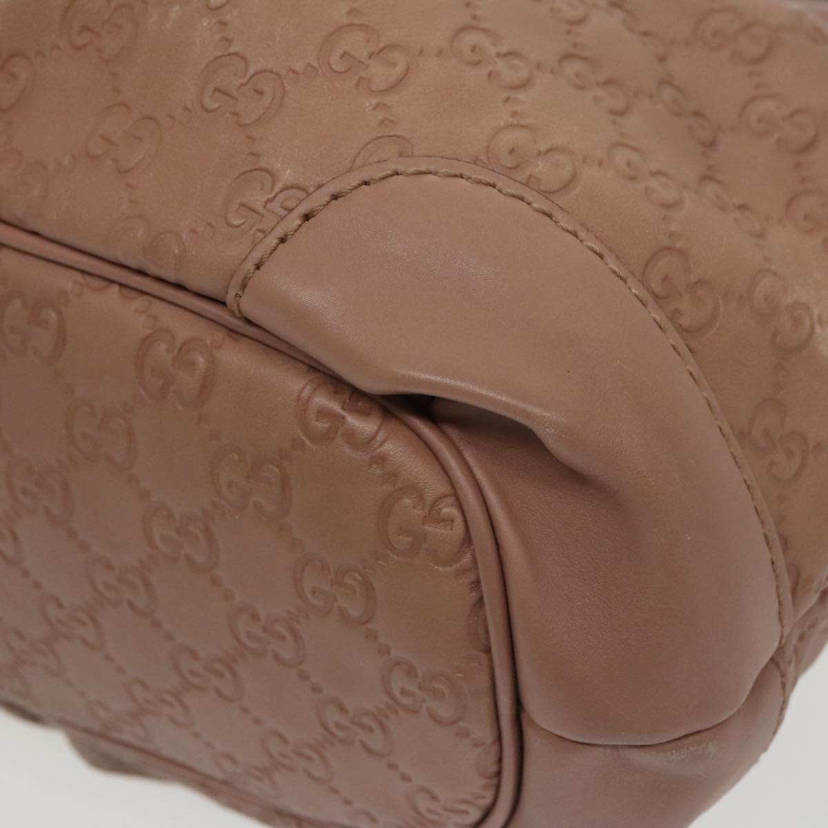 Gucci Gg Canvas Brown Leather Handbag