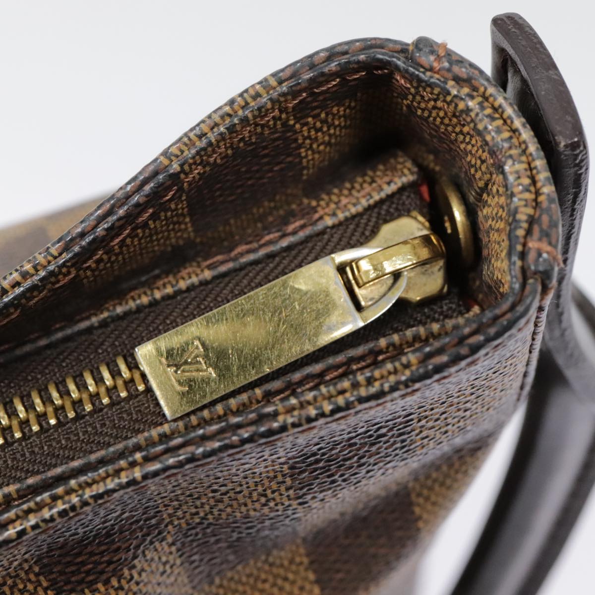 Louis Vuitton Looping Gm Brown Canvas Shoulder Bag
