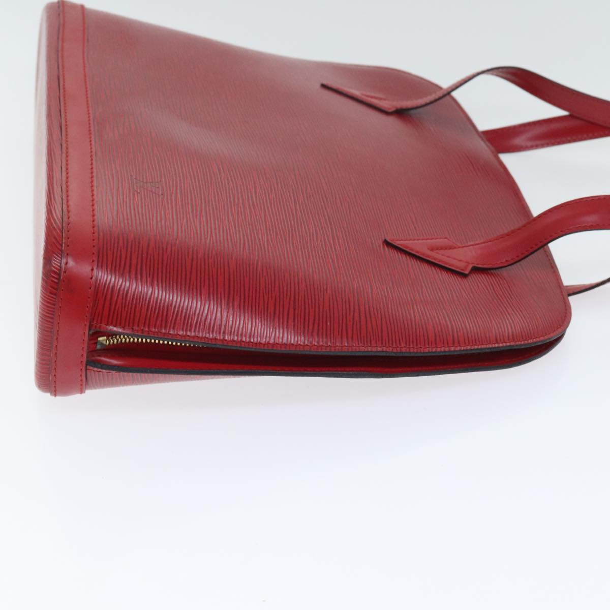 Louis Vuitton Lussac Red Leather Shoulder Bag
