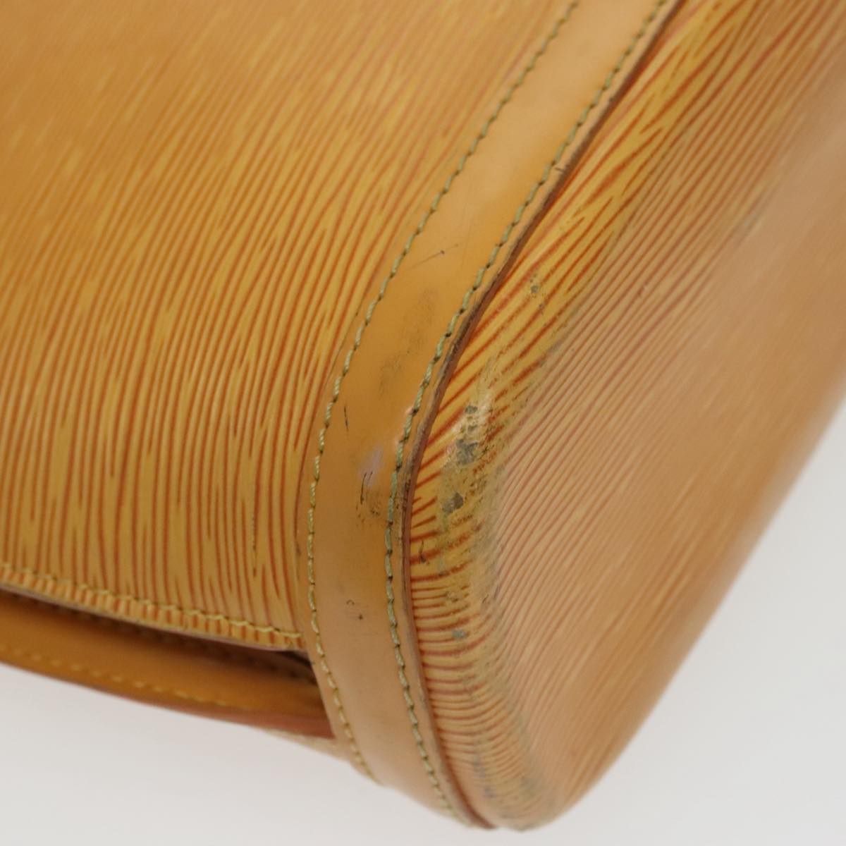 Louis Vuitton Lussac Yellow Leather Shoulder Bag