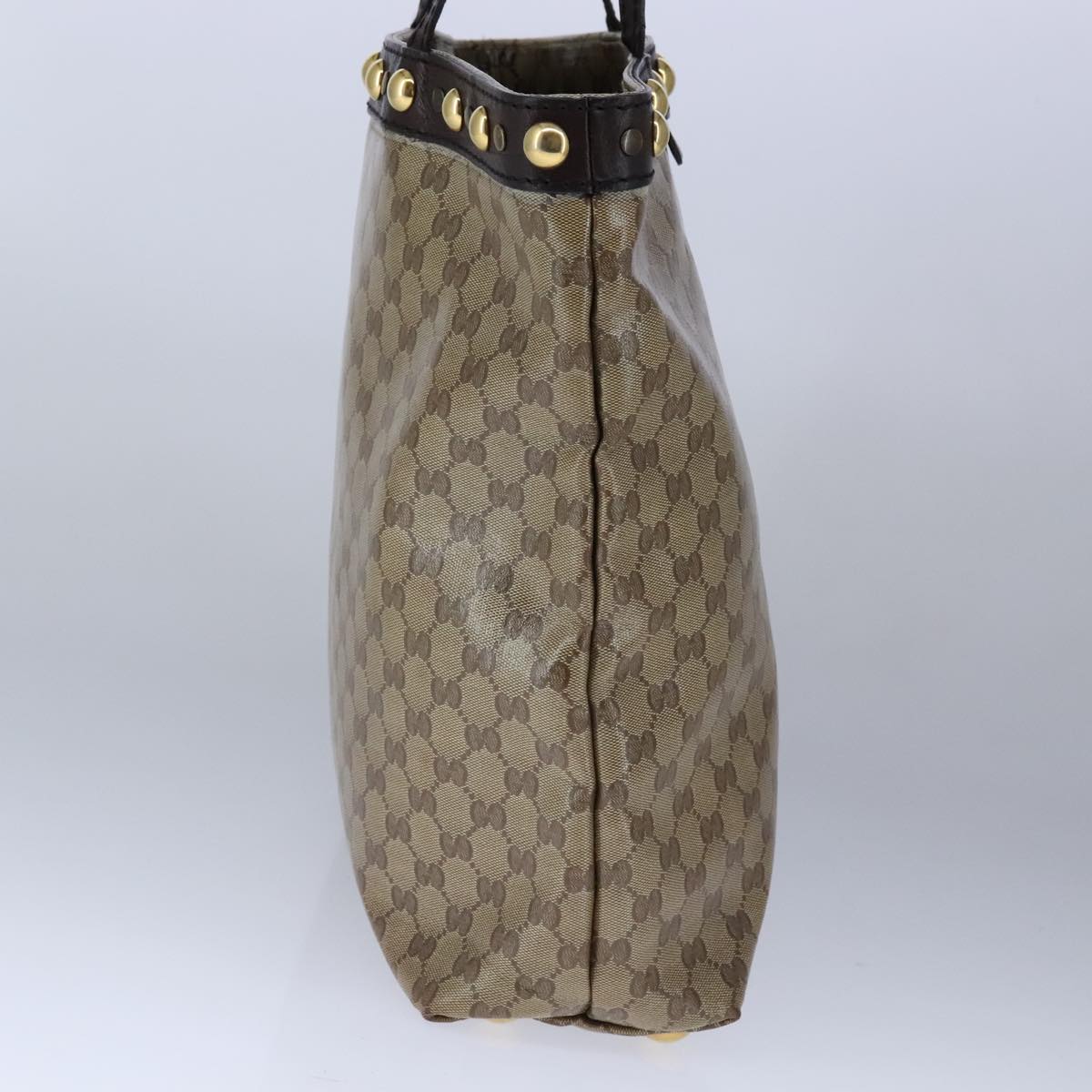 Gucci Gg Canvas Beige Canvas Tote Bag