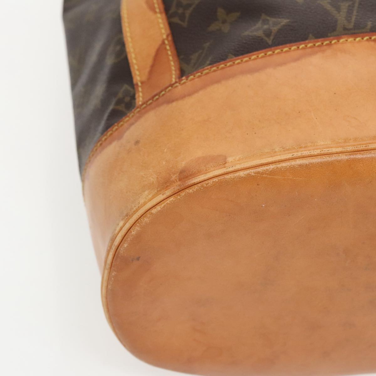 Louis Vuitton Randonnée Brown Canvas Shoulder Bag