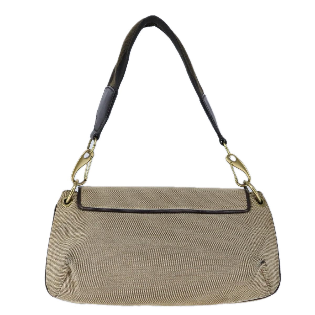 Gucci Beige Canvas Shoulder Bag