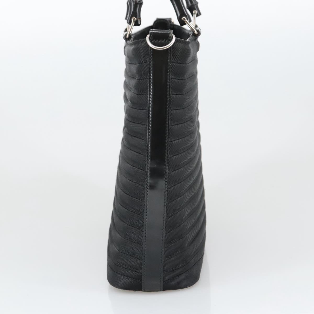 Gucci Bamboo Black Synthetic Handbag
