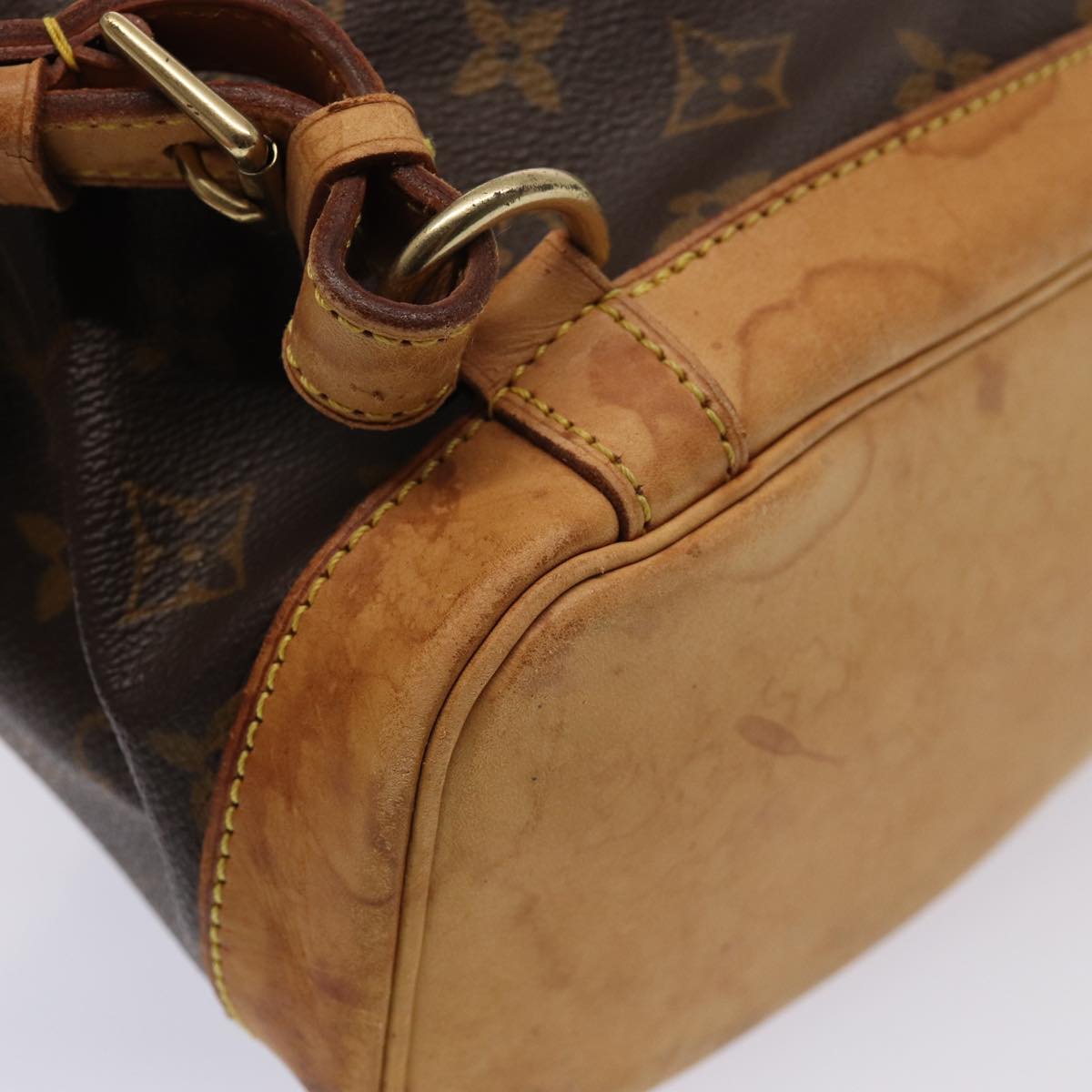 Louis Vuitton Montsouris Brown Canvas Backpack Bag