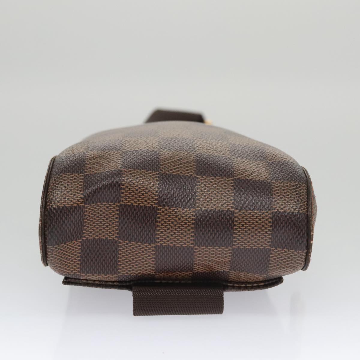 Louis Vuitton Geronimos Brown Canvas Shoulder Bag