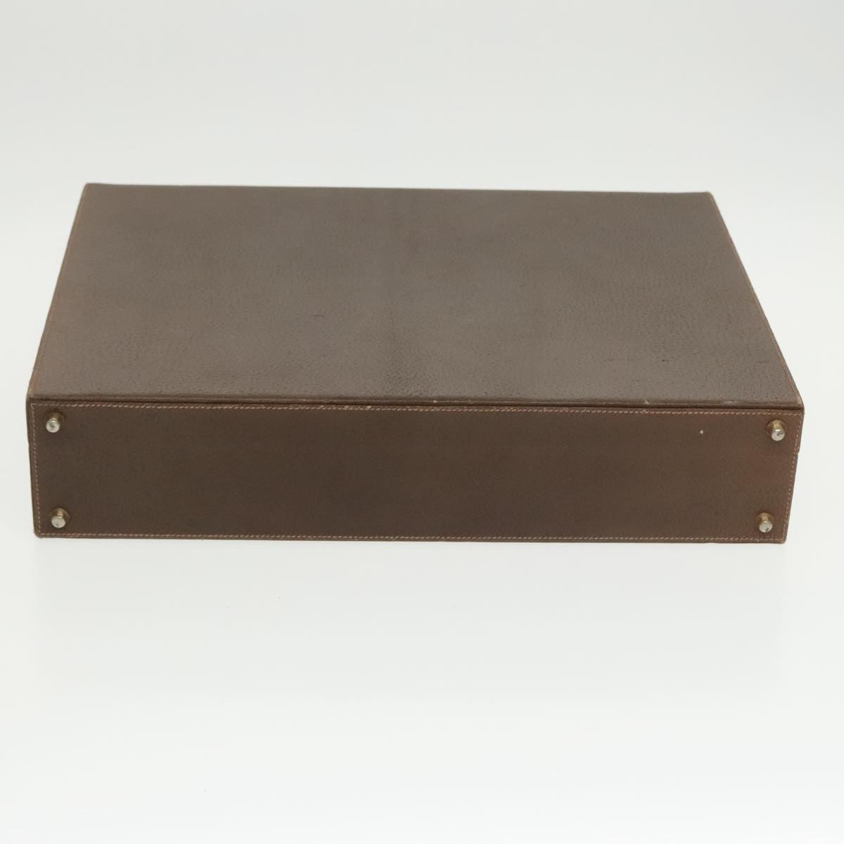 Gucci Brown Leather Travel Bag