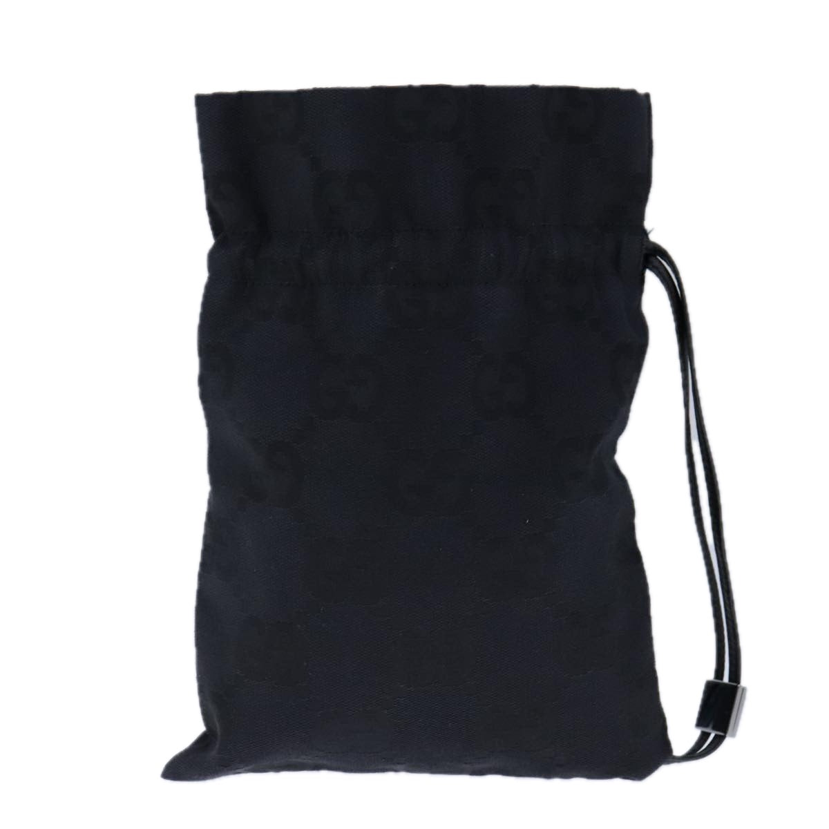 Gucci Gg Canvas Black Canvas Clutch Bag ()