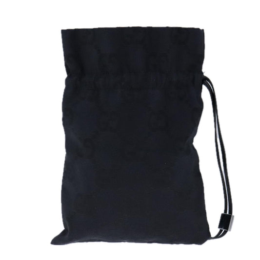 Gucci Gg Canvas Black Canvas Clutch Bag ()