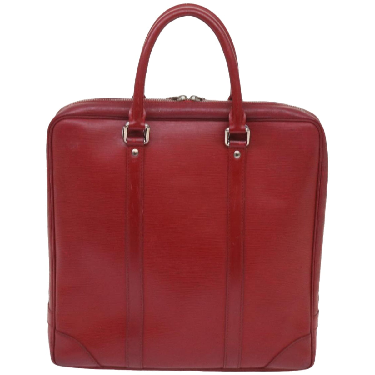 Louis Vuitton Vivienne Red Leather Briefcase Bag