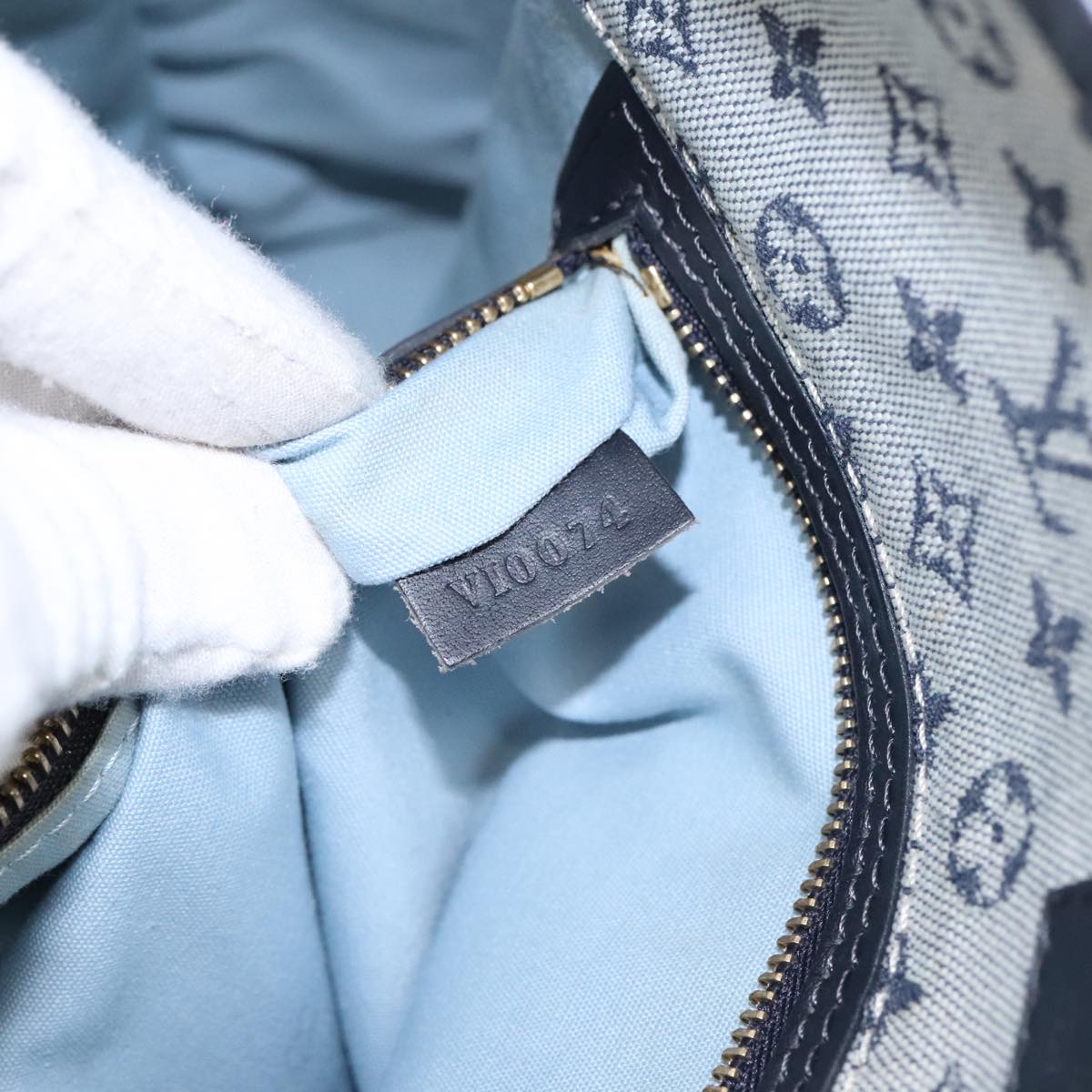 Louis Vuitton Mary Kate Grey Canvas Shoulder Bag