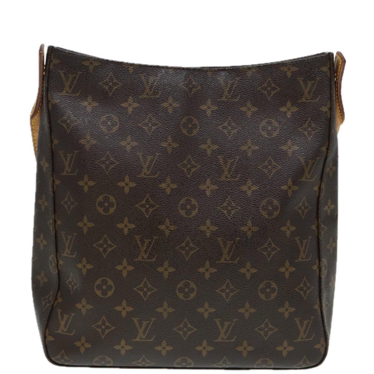 Louis Vuitton Looping Gm Brown Canvas Shoulder Bag