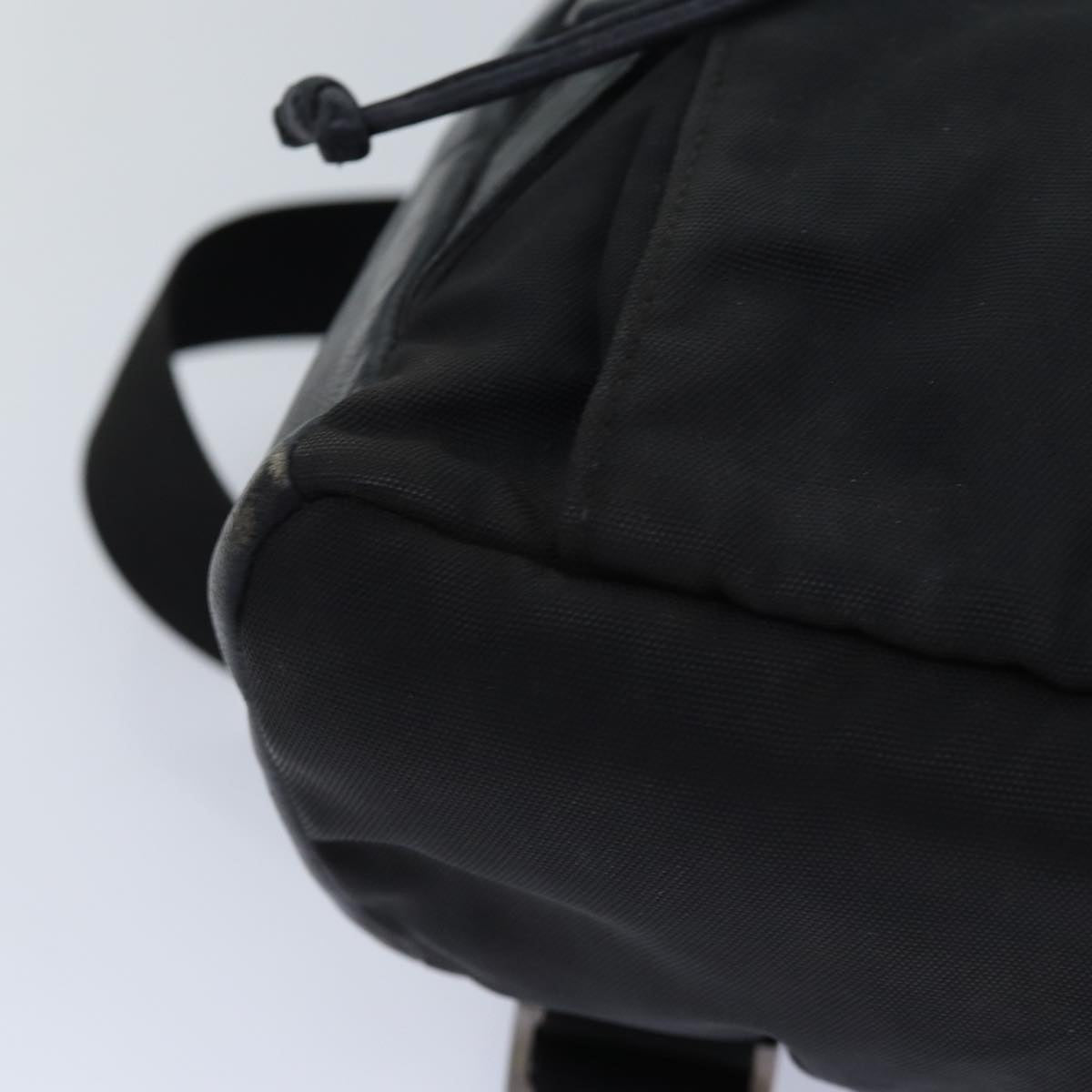 Gucci Black Synthetic Backpack Bag
