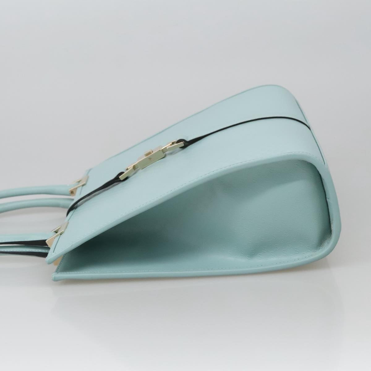 Gucci Jackie Blue Leather Handbag