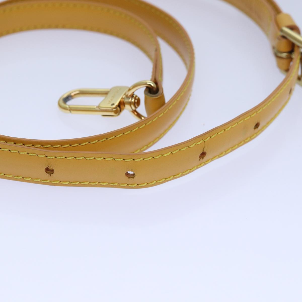 Louis Vuitton Shoulder Strap Camel Leather Bag Jewelry