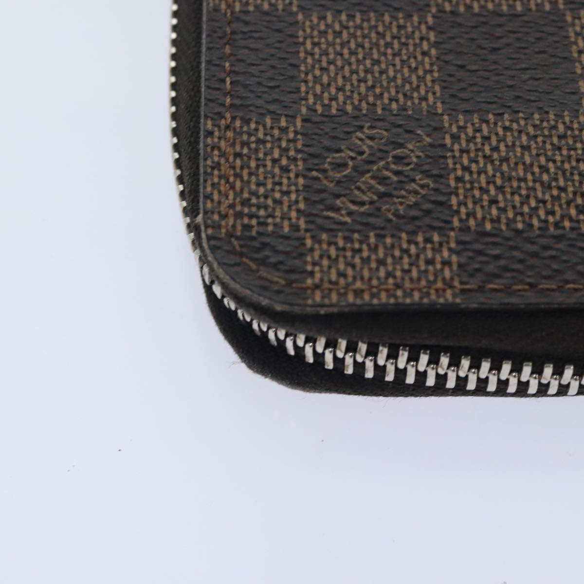 Louis Vuitton Zippy Wallet Vertical Brown Canvas Wallet