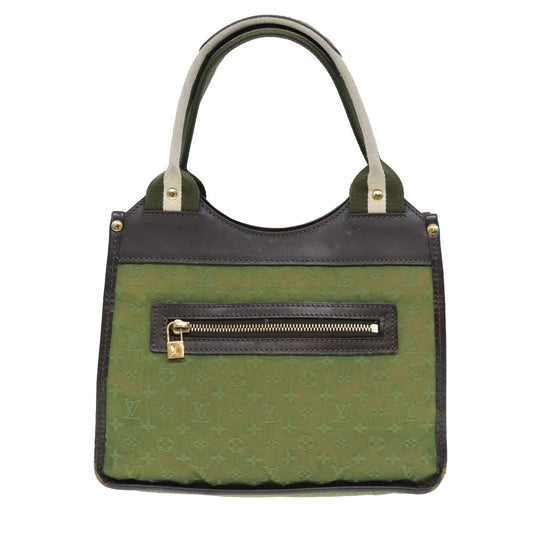 Louis Vuitton Suck Polosion Khaki Canvas Handbag