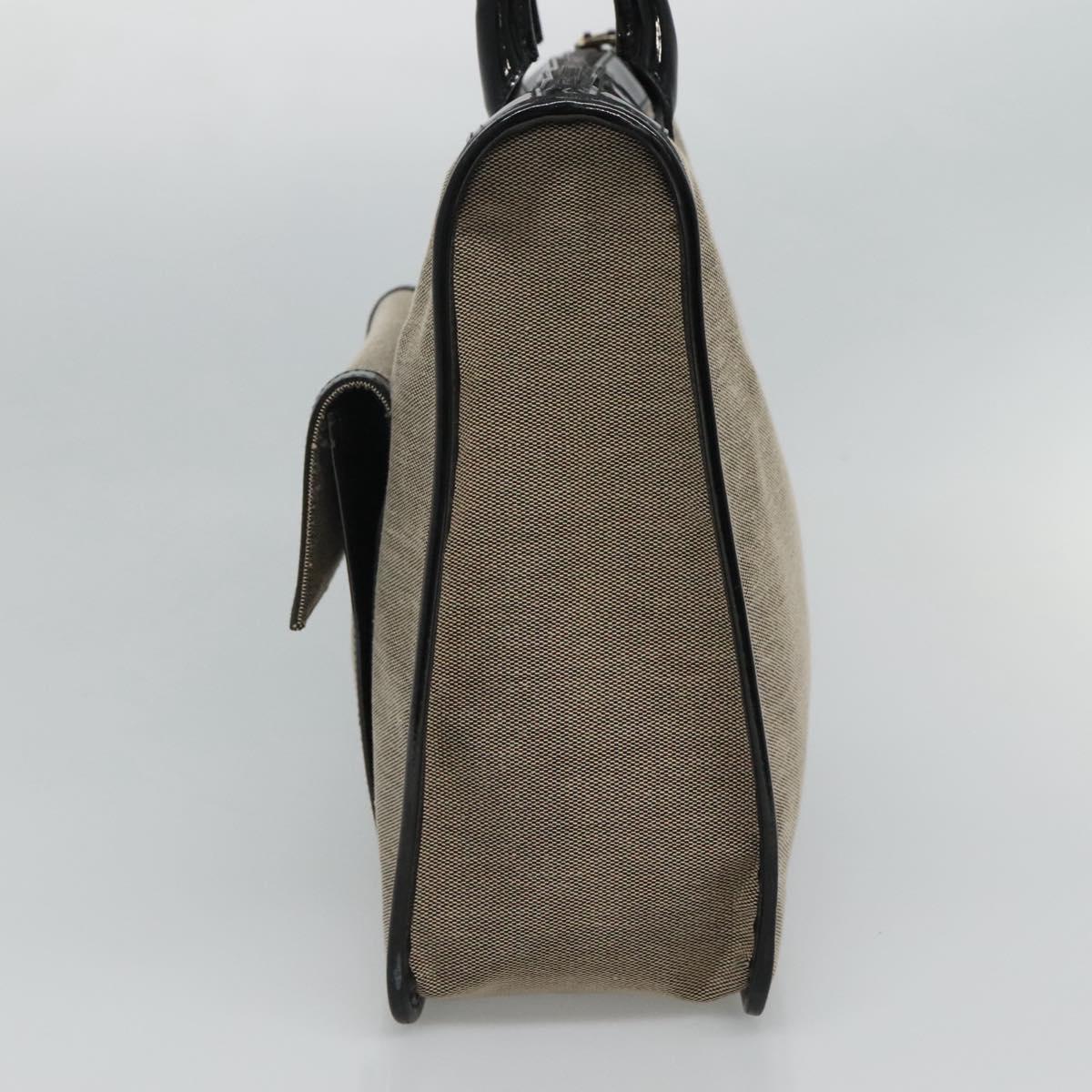 Gucci Grey Canvas Handbag