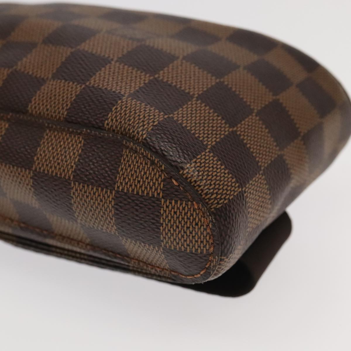 Louis Vuitton Geronimos Brown Canvas Shoulder Bag