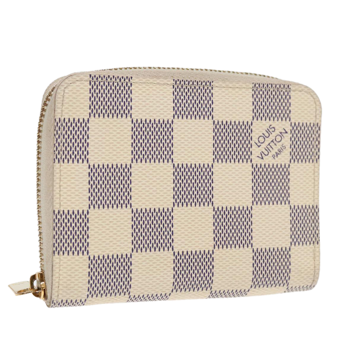Louis Vuitton Zippy Wallet White Canvas Wallet