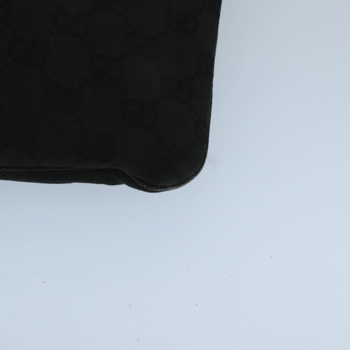 Gucci Black Canvas Shoulder Bag