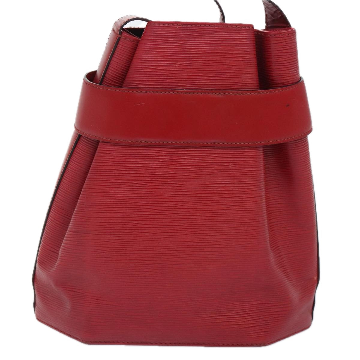 Louis Vuitton Sac D'épaule Red Leather Shoulder Bag