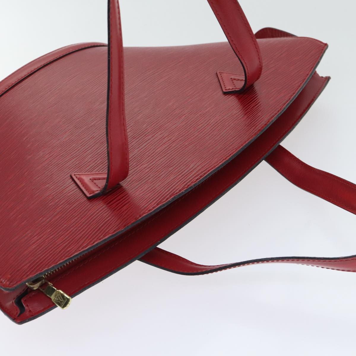 Louis Vuitton Saint Jacques Red Leather Handbag