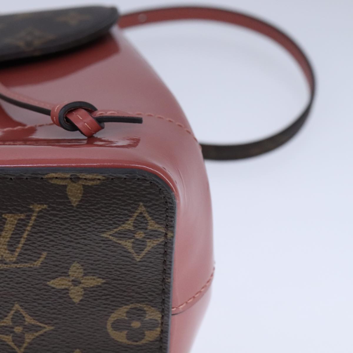 Louis Vuitton Hot Springs Pink Patent Leather Backpack Bag