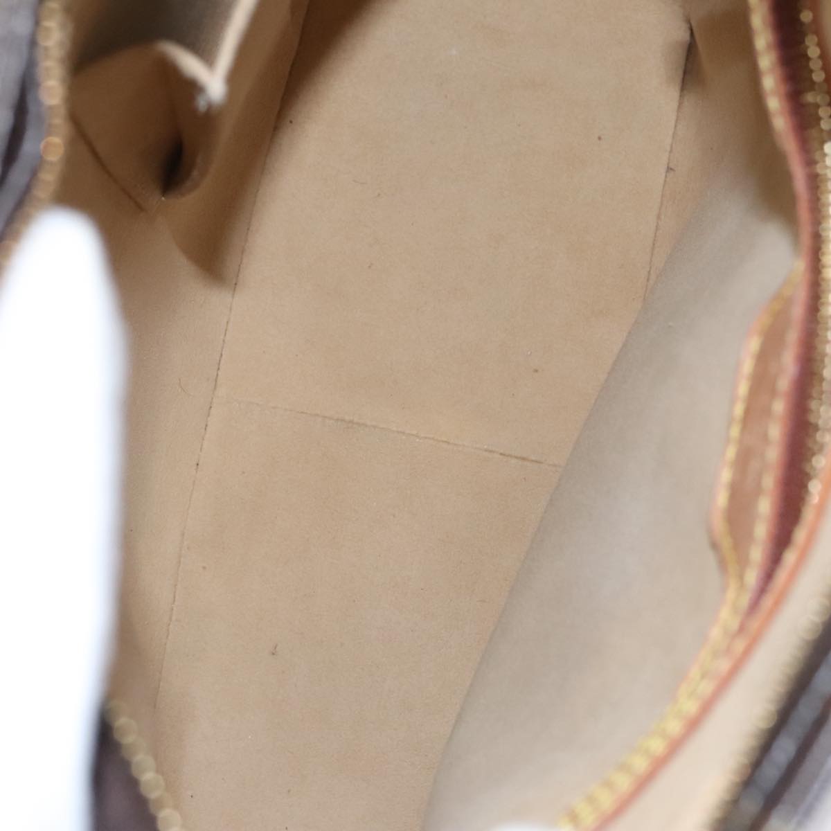 Louis Vuitton Looping Gm Brown Canvas Shoulder Bag