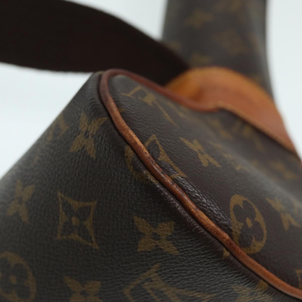 Louis Vuitton Lv America's Cup Brown Canvas Clutch Bag