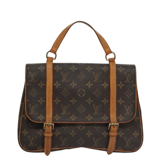 Louis Vuitton Marelle Brown Canvas Backpack Bag
