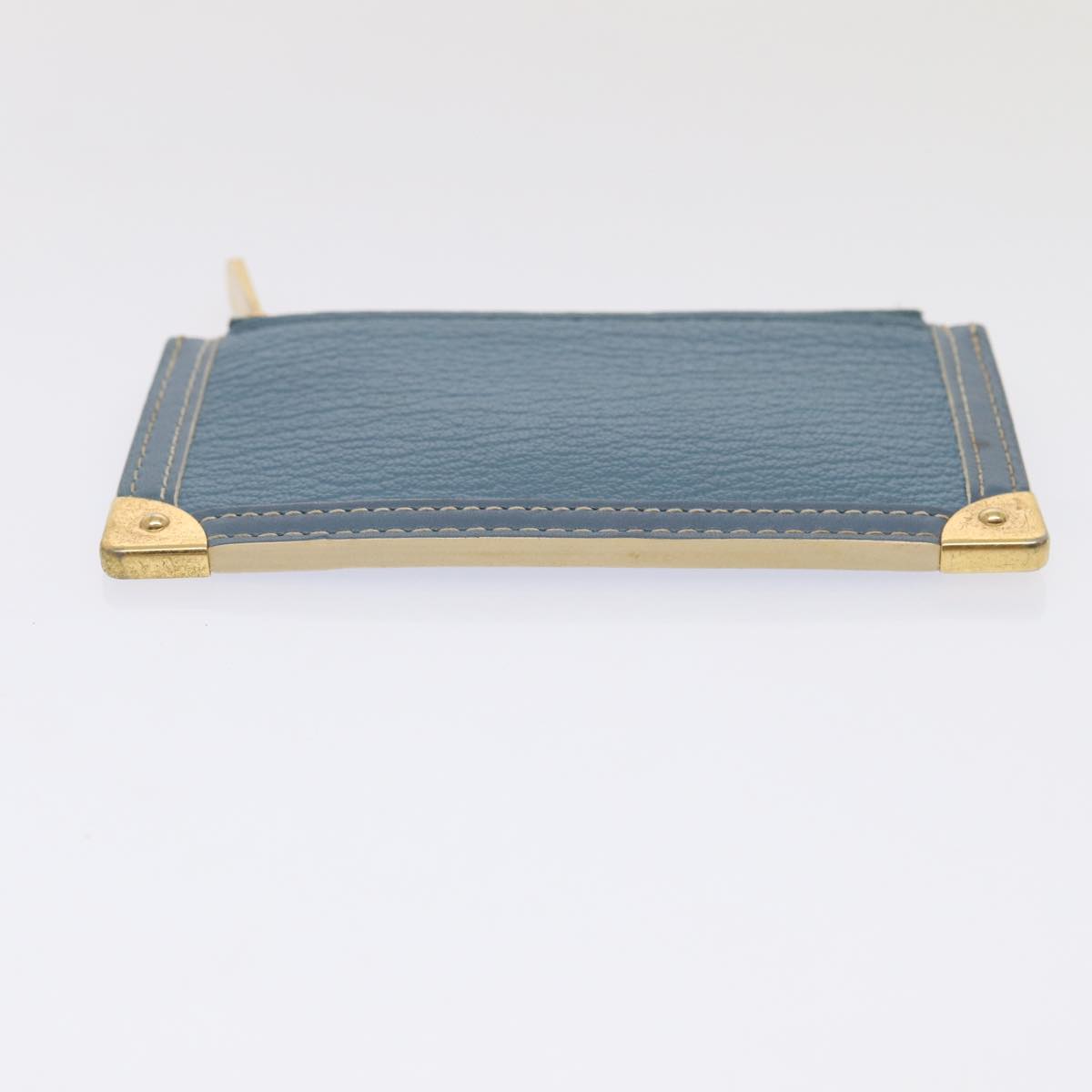 Louis Vuitton Suhali Blue Leather Wallet