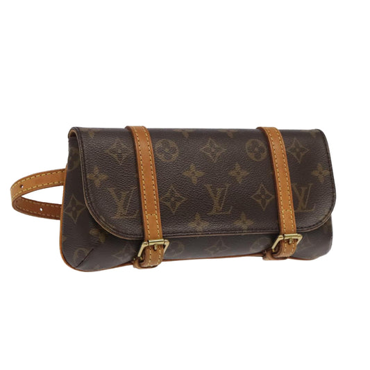 Louis Vuitton Marelle Brown Canvas Shoulder Bag