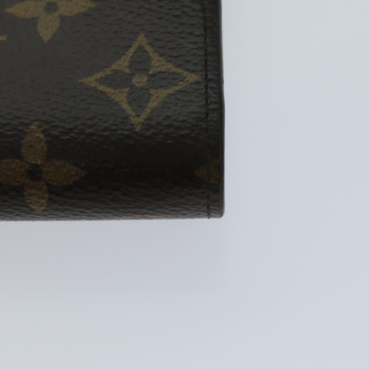 Louis Vuitton Portefeuille Sarah Brown Canvas Wallet