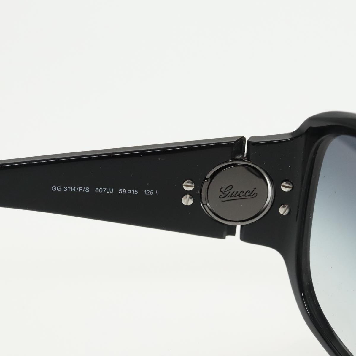 Gucci Black Plastic Glasses