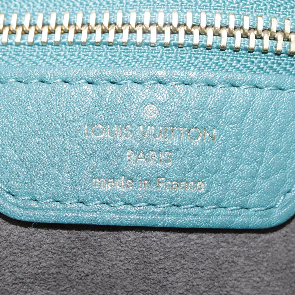 Louis Vuitton Selene Blue Leather Shoulder Bag
