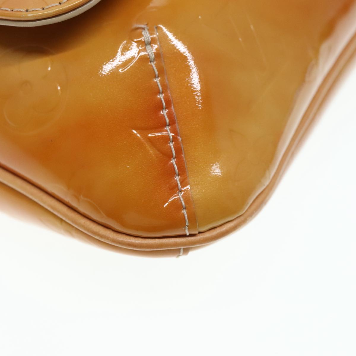 Louis Vuitton Thompson Street Yellow Patent Leather Shoulder Bag