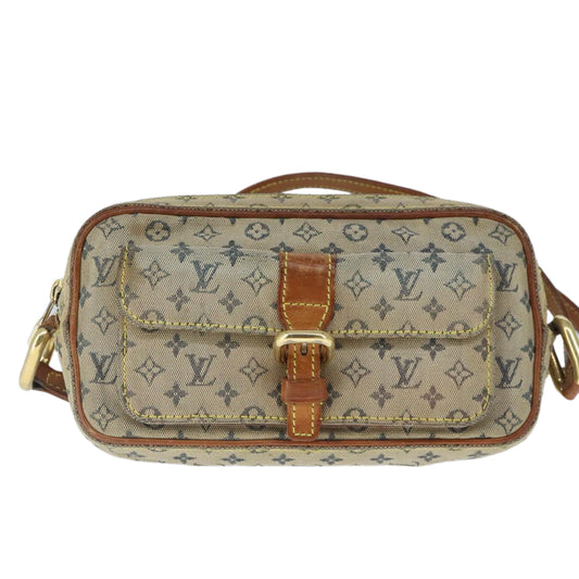 Louis Vuitton Juliette Blue Canvas Shoulder Bag