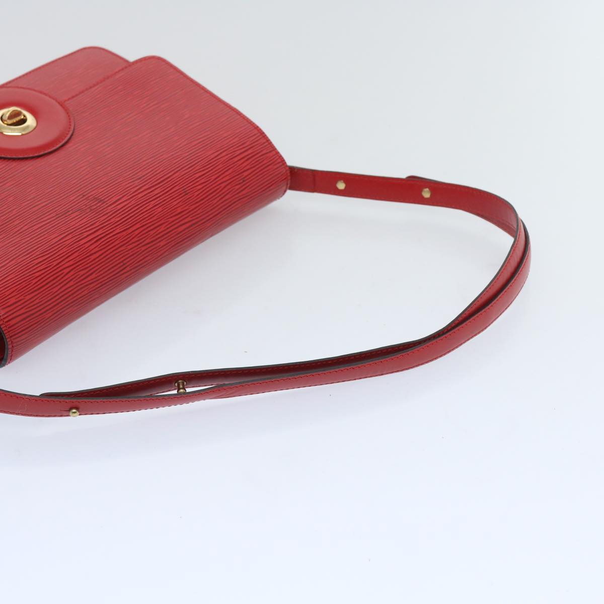 Louis Vuitton Friedland Red Leather Shoulder Bag