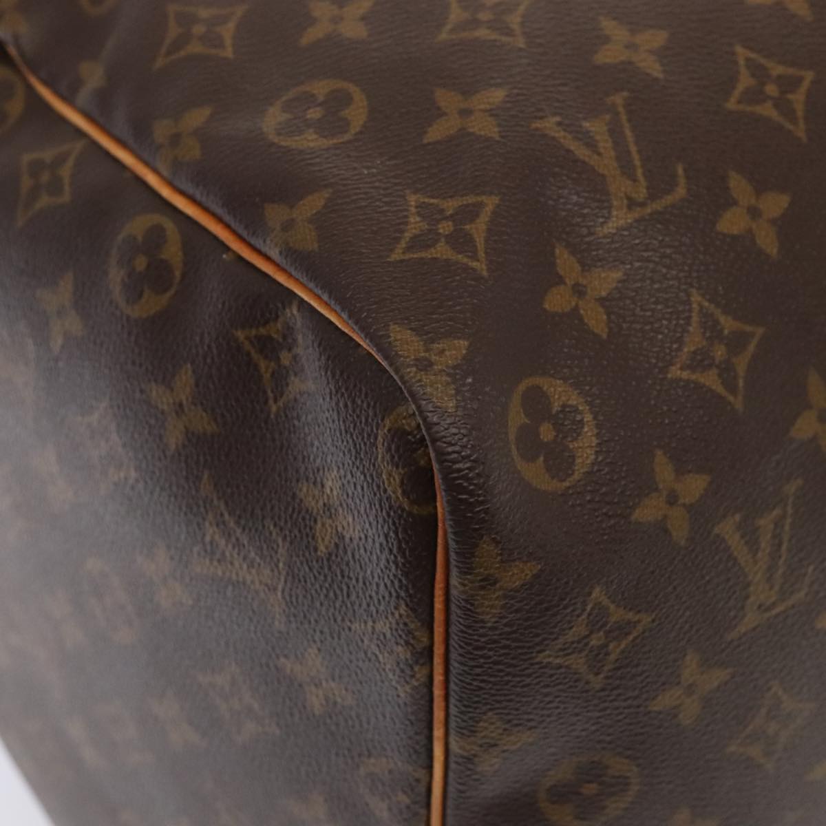 Louis Vuitton Keepall 60 Brown Canvas Travel Bag
