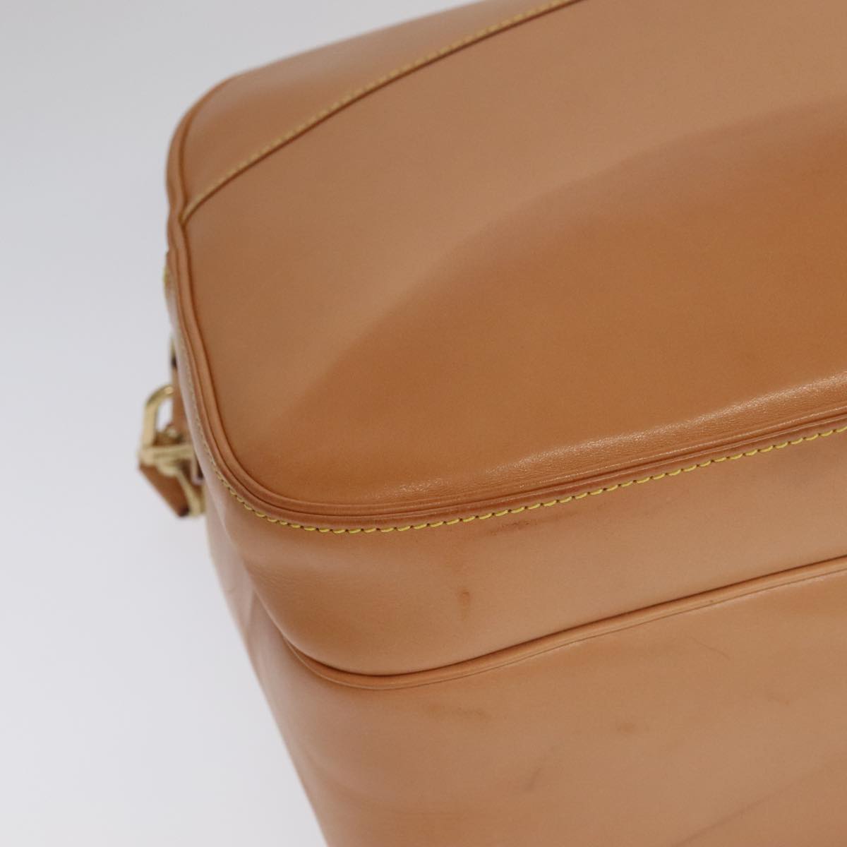 Louis Vuitton Reporter Beige Leather Shoulder Bag