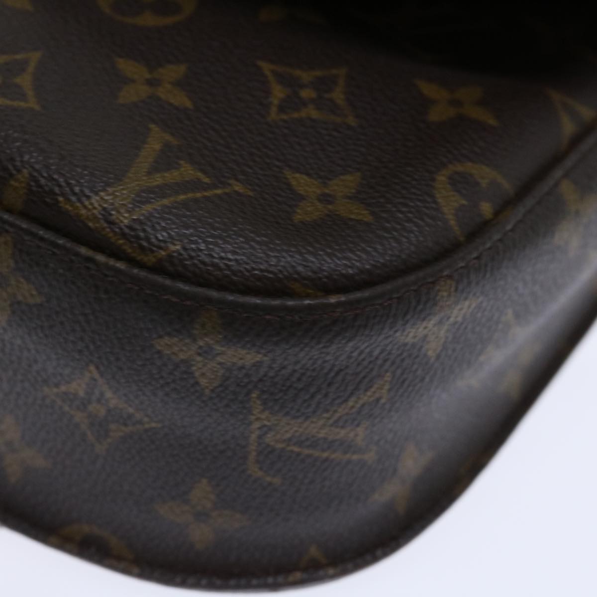 Louis Vuitton Saint Cloud Brown Canvas Shoulder Bag