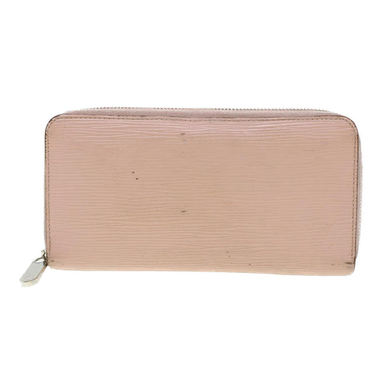 Louis Vuitton Zippy Wallet Pink Leather Wallet