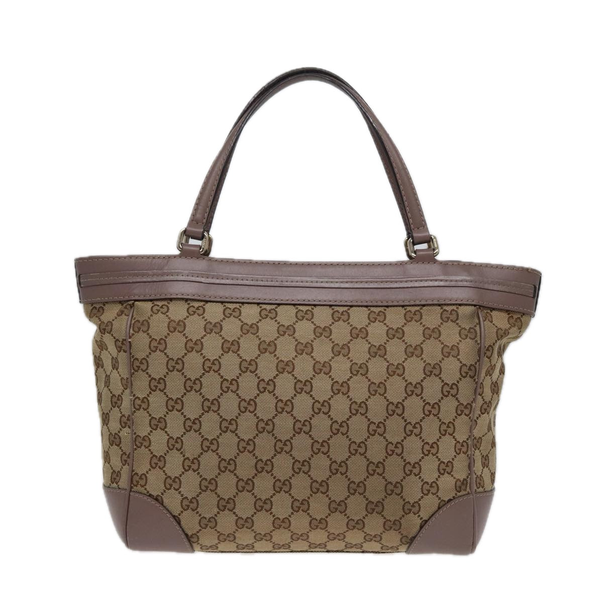 Gucci Mayfair Beige Canvas Tote Bag