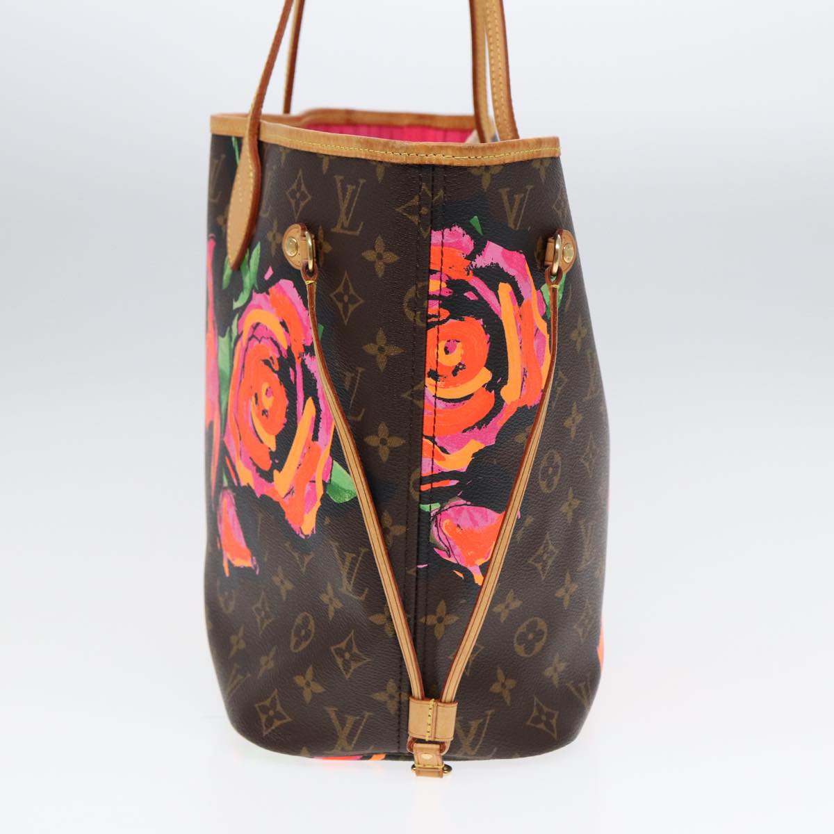 Louis Vuitton Neverfull Brown Canvas Tote Bag