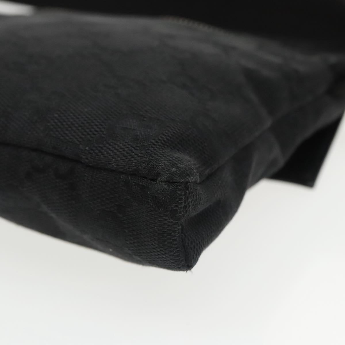 Gucci Belt Bag Black Canvas Shoulder Bag