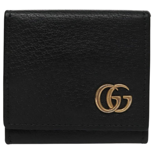 Gucci Marmont Black Leather Wallet  ()