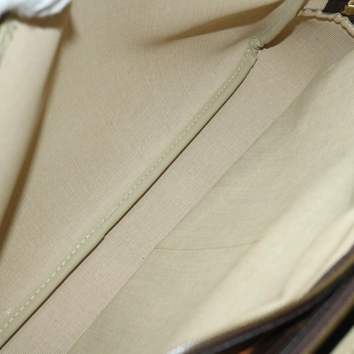 Louis Vuitton Reporter Brown Canvas Shoulder Bag