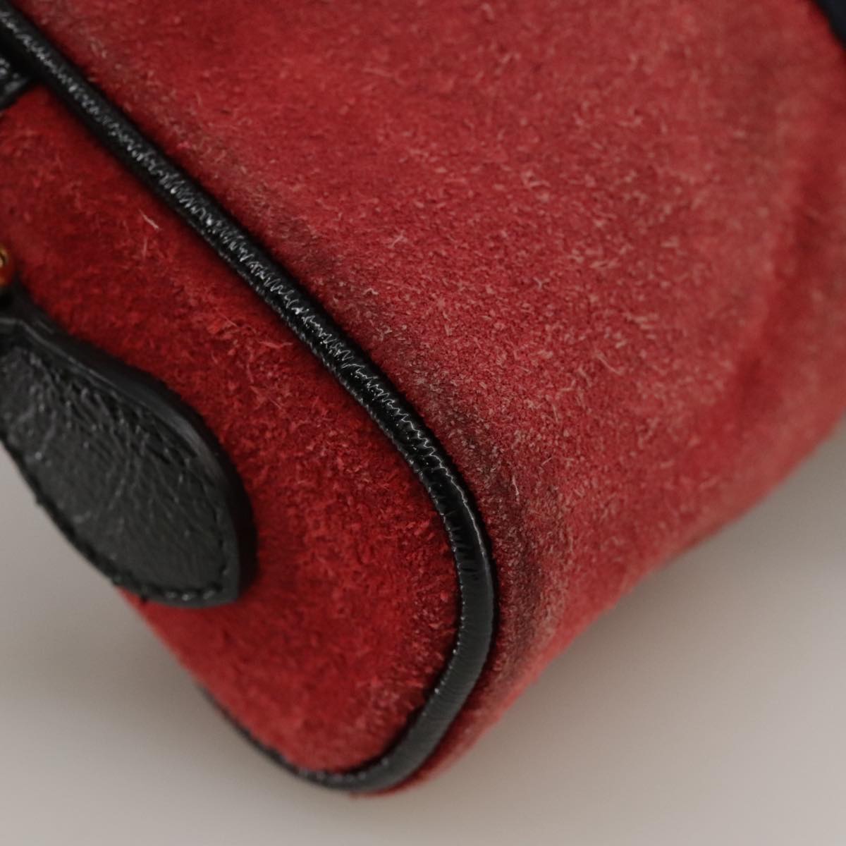 Gucci Ophidia Red Suede Shoulder Bag